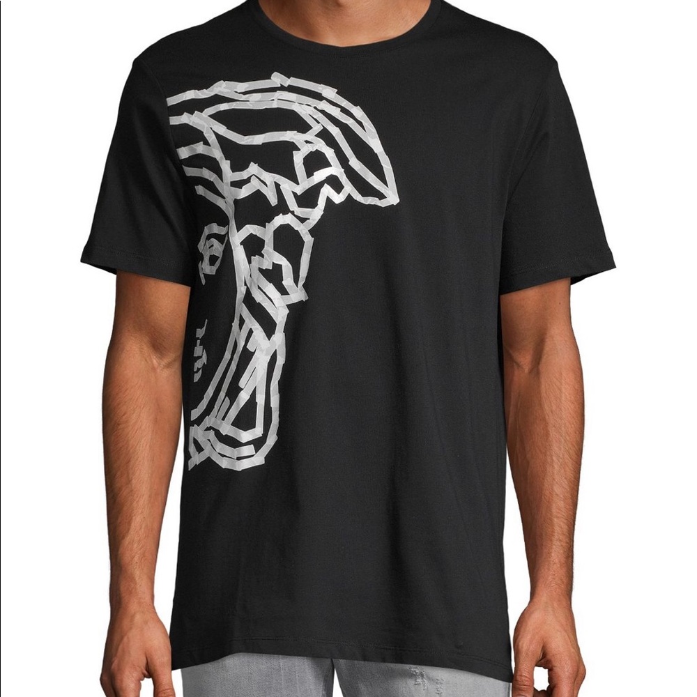 Versace graphic cotton tee